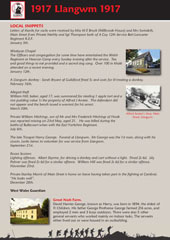 Llangwm: A Village at War Exhibition 1917-1